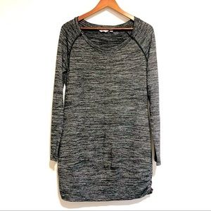 Maternity and nursing heather gray tunic | Size M